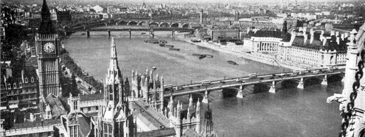 London - Thames (1930)